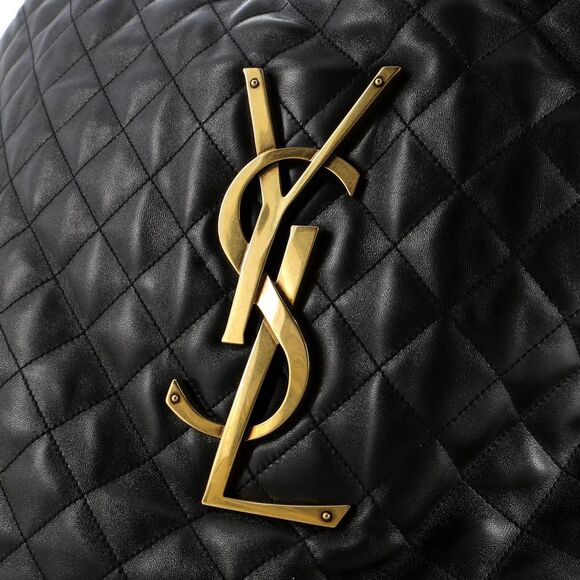 Saint Laurent Icare Shopping Tote Quilted Leather Maxi Black - Picture 6 of 9